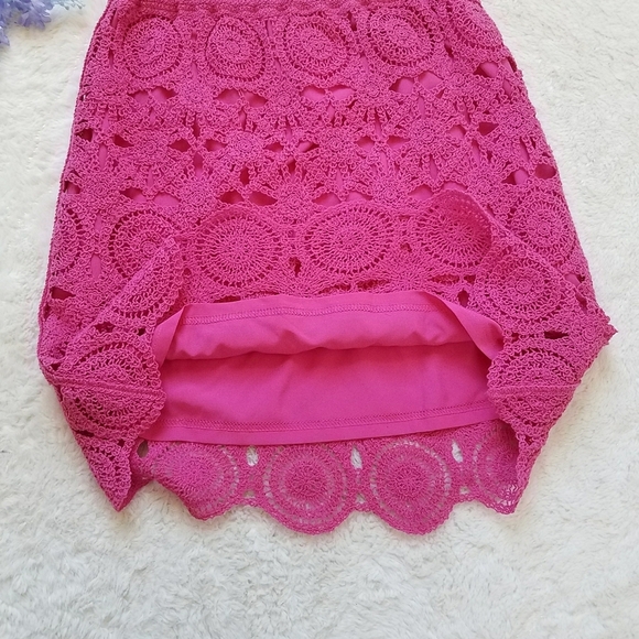 Caroline Constas New York Crochet Skirt - Picture 4 of 6